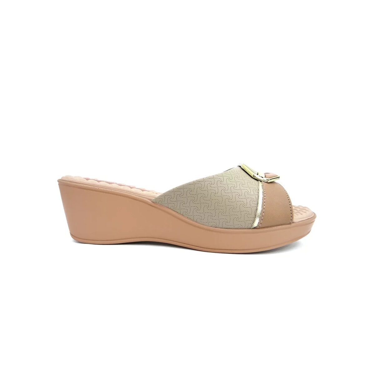 Tamanco Piccadilly Anabela 540341 Marfim Tamanco Piccadilly Anabela 540341 Marfim