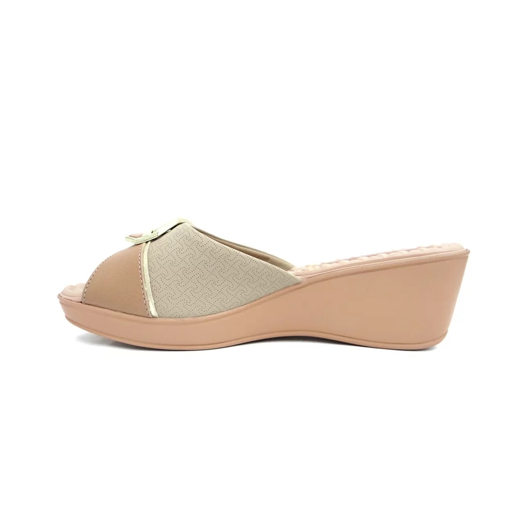 Tamanco Piccadilly Anabela 540341 Marfim