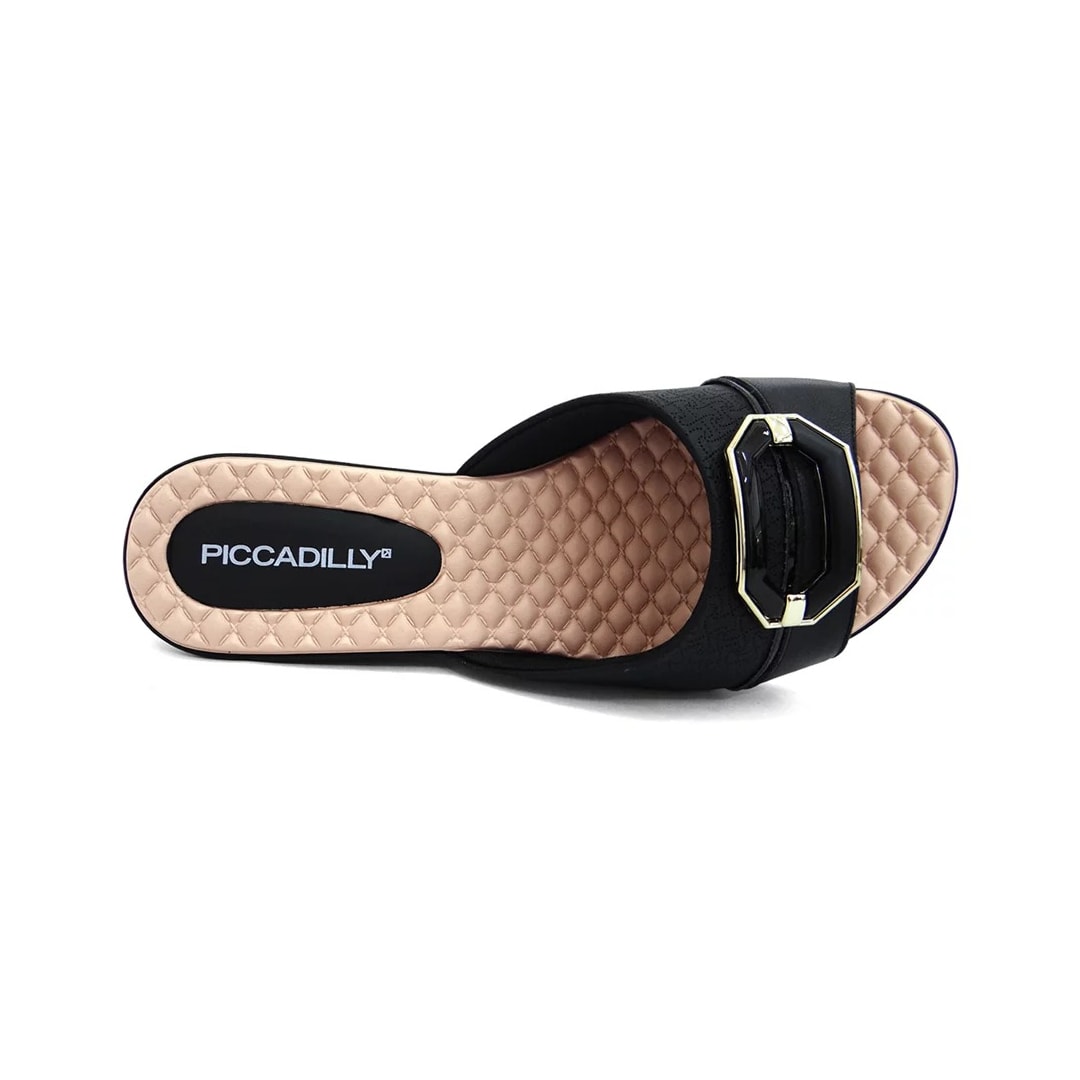 Tamanco Piccadilly Anabela 540341 Preto Tamanco Piccadilly Anabela 540341 Preto