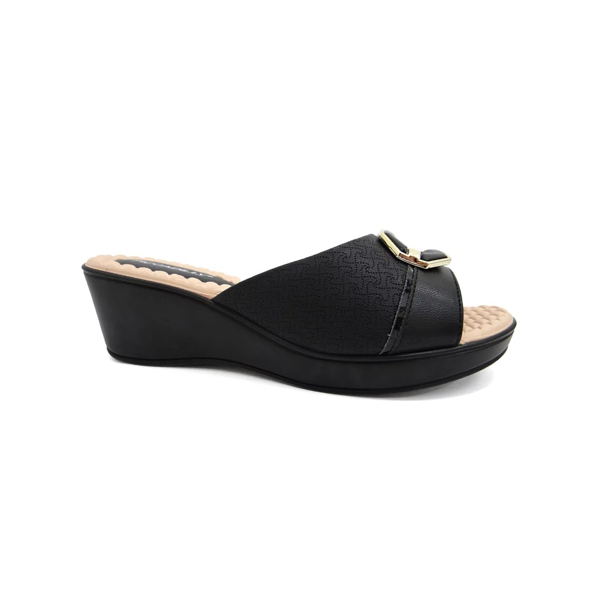 Tamanco Piccadilly Anabela 540341 Preto Tamanco Piccadilly Anabela 540341 Preto