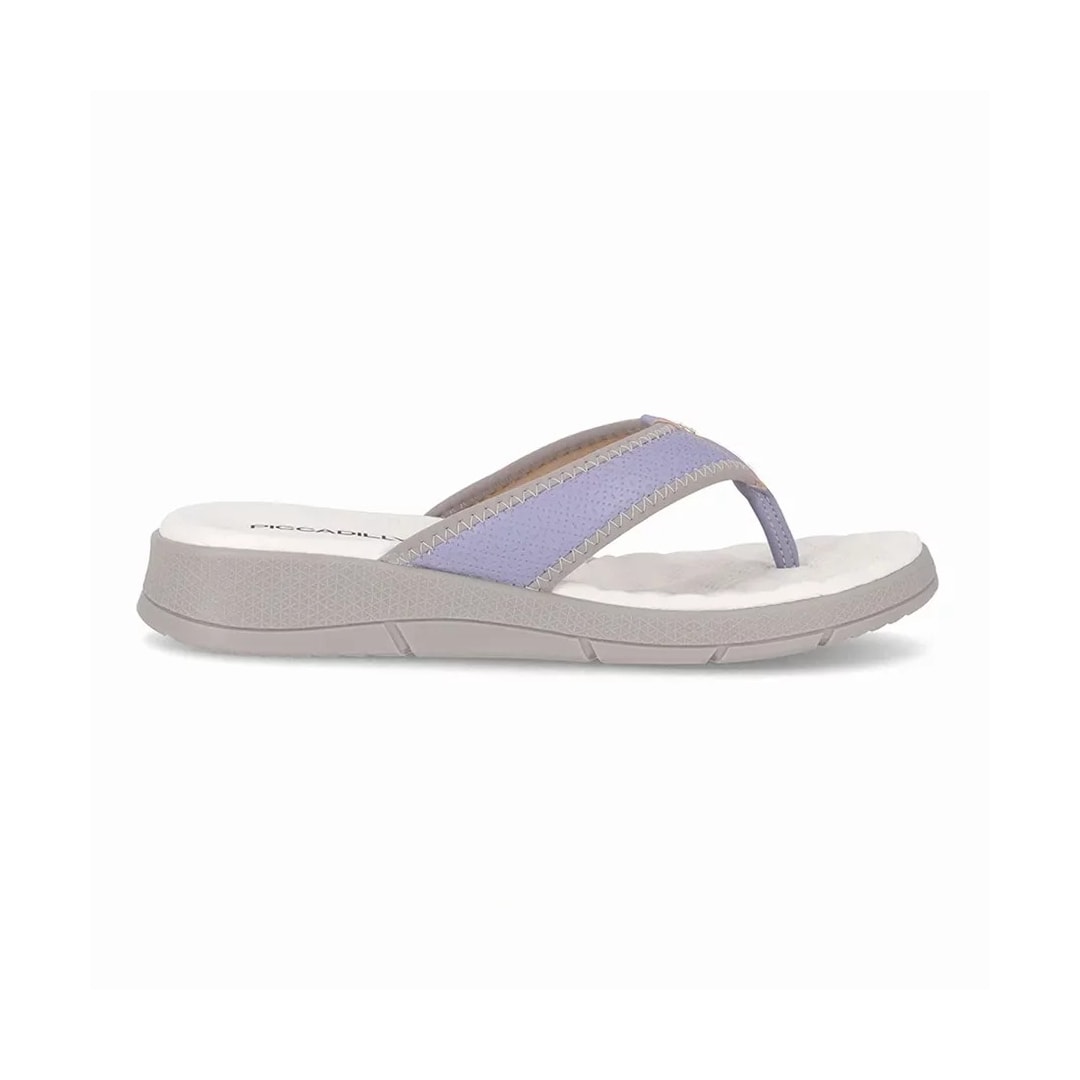 Tamanco Piccadilly Anabela 571009 Quartzo Azul