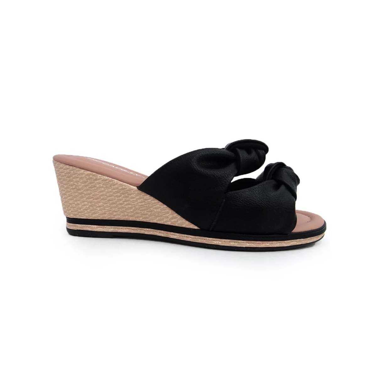 Tamanco Piccadilly Anabela Conforto 408197 Preto Tamanco Piccadilly Anabela Conforto 408197 Preto