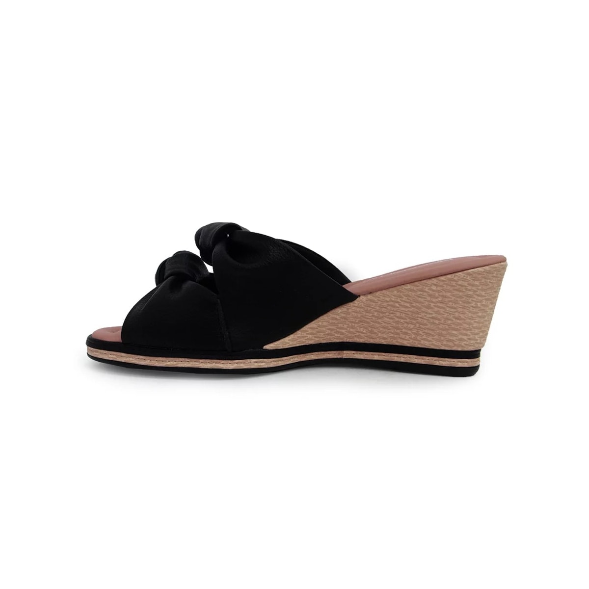 Tamanco Piccadilly Anabela Conforto 408197 Preto Tamanco Piccadilly Anabela Conforto 408197 Preto
