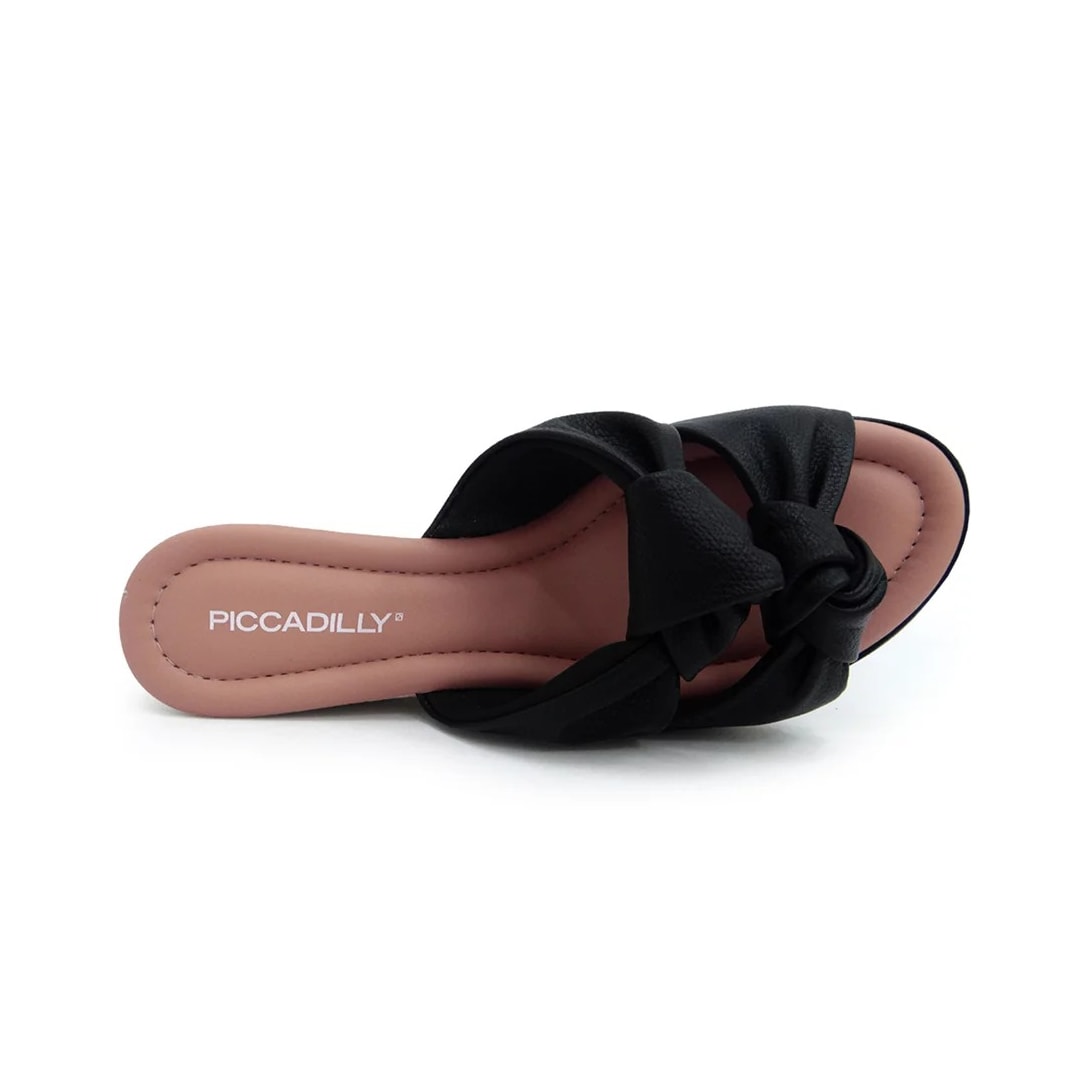 Tamanco Piccadilly Anabela Conforto 408197 Preto Tamanco Piccadilly Anabela Conforto 408197 Preto