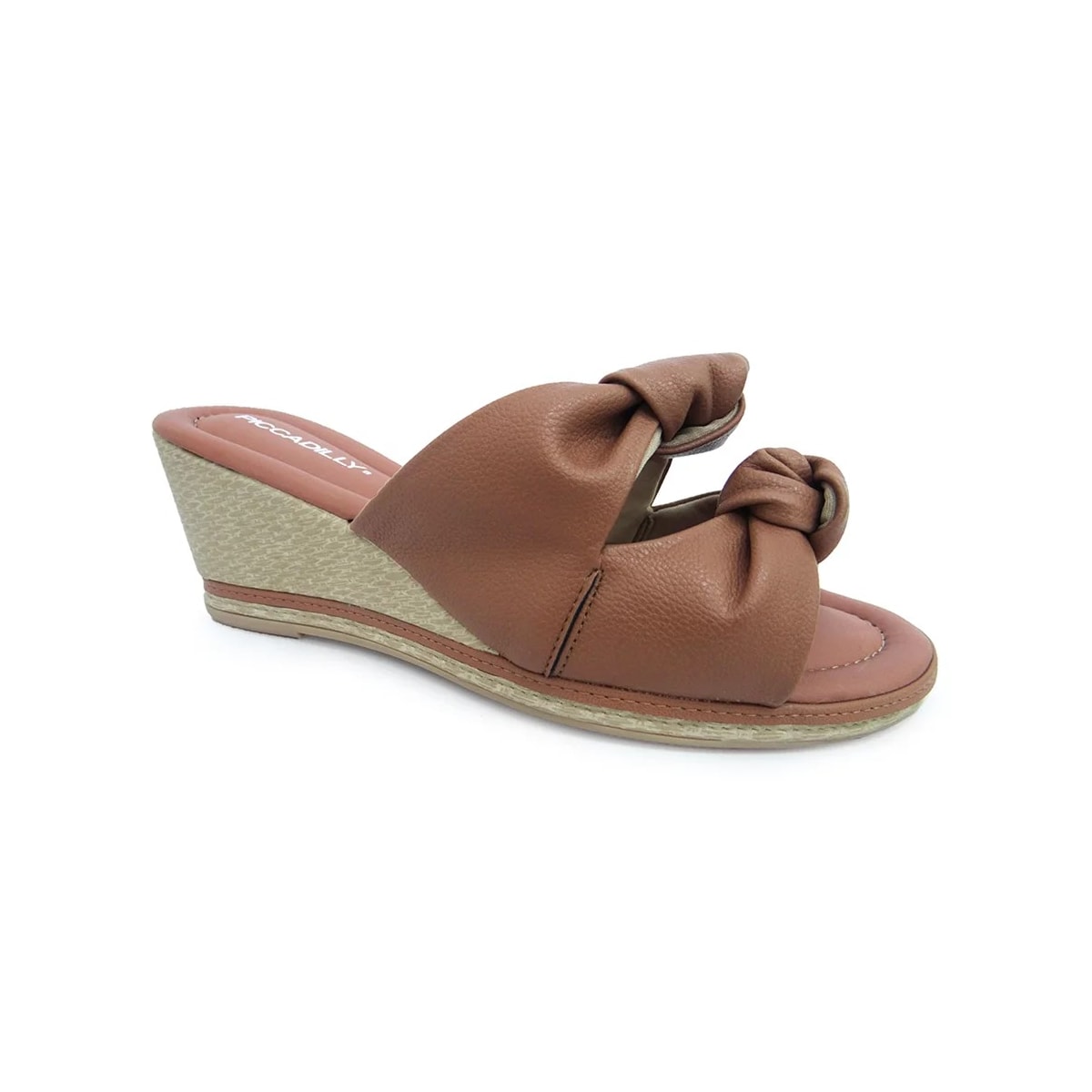 Tamanco Piccadilly Anabela Conforto 408197 Terracota Tamanco Piccadilly Anabela Conforto 408197 Terracota