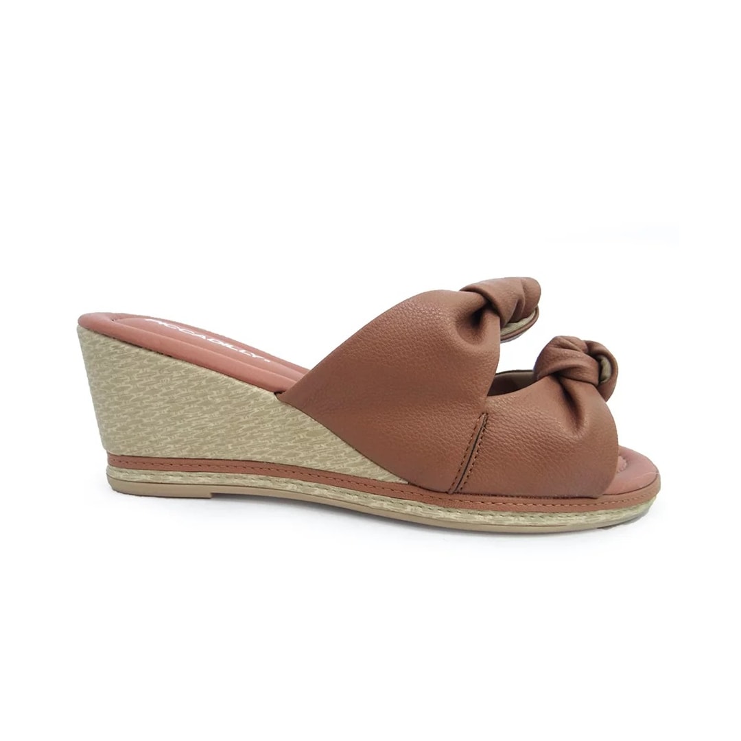 Tamanco Piccadilly Anabela Conforto 408197 Terracota Tamanco Piccadilly Anabela Conforto 408197 Terracota