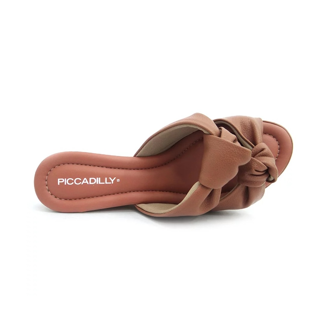Tamanco Piccadilly Anabela Conforto 408197 Terracota