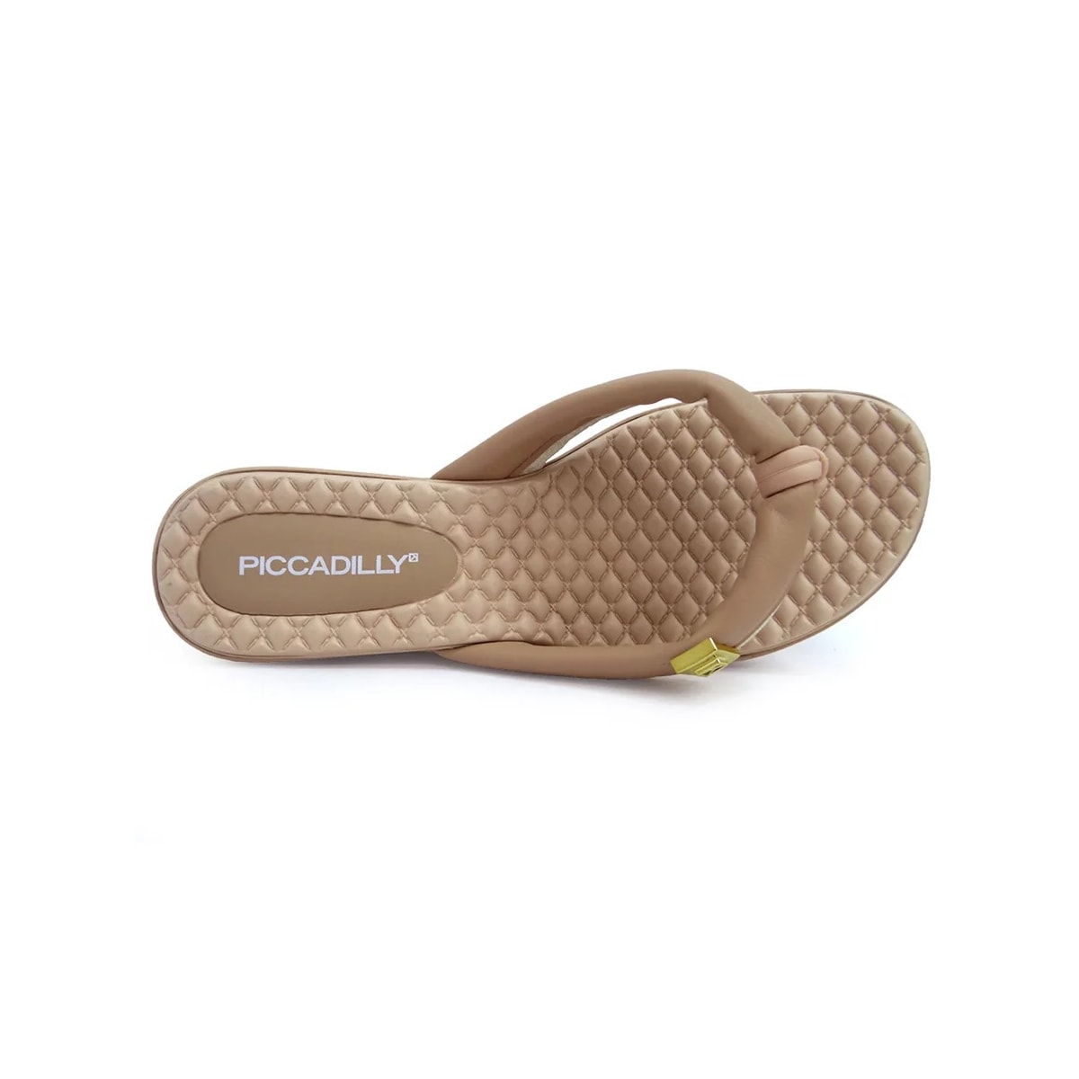 Tamanco Piccadilly Anabela Conforto 540322 Nude Claro Tamanco Piccadilly Anabela Conforto 540322 Nude Claro