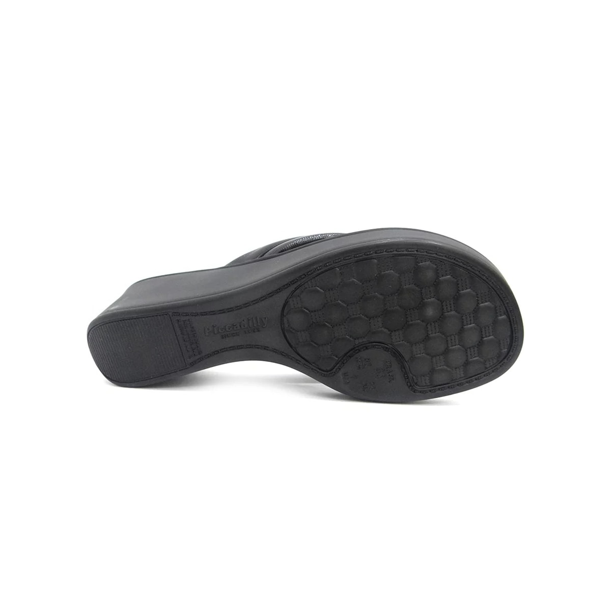 Tamanco Piccadilly Anabela Conforto 540322 Preto