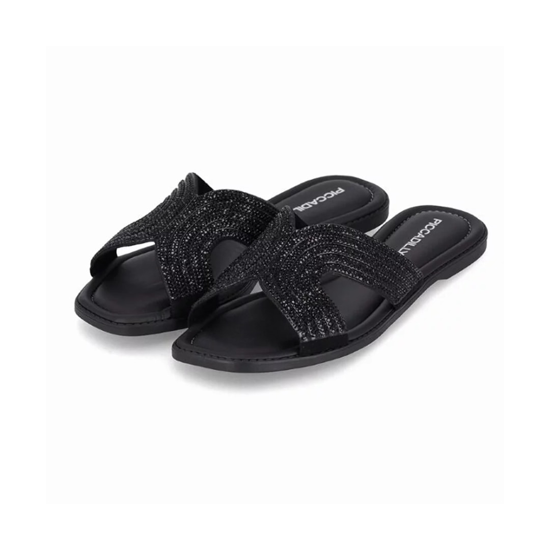 Tamanco Piccadilly Chinelo Rasteira 508046 Preto Tamanco Piccadilly Chinelo Rasteira 508046 Preto