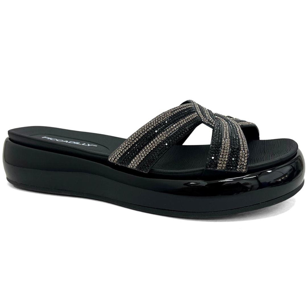 Tamanco Piccadilly Conforto 459008 Preto