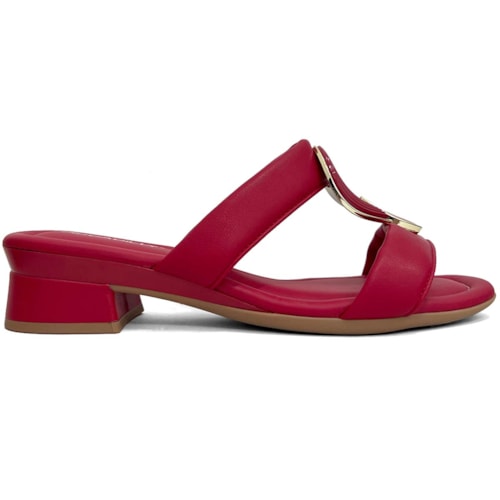 Detalhe - Tamanco Piccadilly Conforto 47501 Hibisco