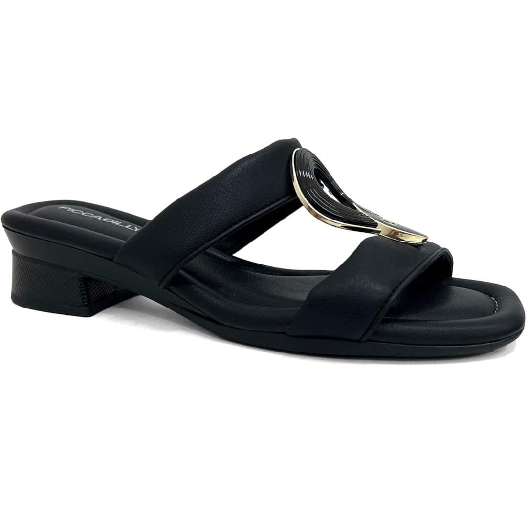 Tamanco Piccadilly Conforto 47501 Preto