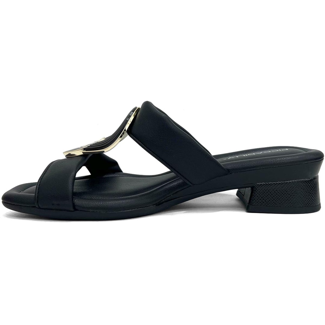 Tamanco Piccadilly Conforto 47501 Preto