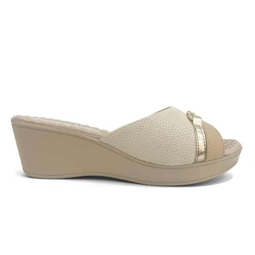 Detalhe - Tamanco Piccadilly Conforto 540418 Off White