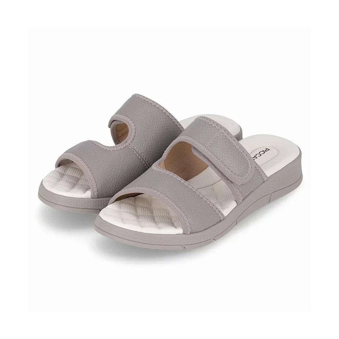 Tamanco Piccadilly Conforto 571010 Concreto Tamanco Piccadilly Conforto 571010 Concreto