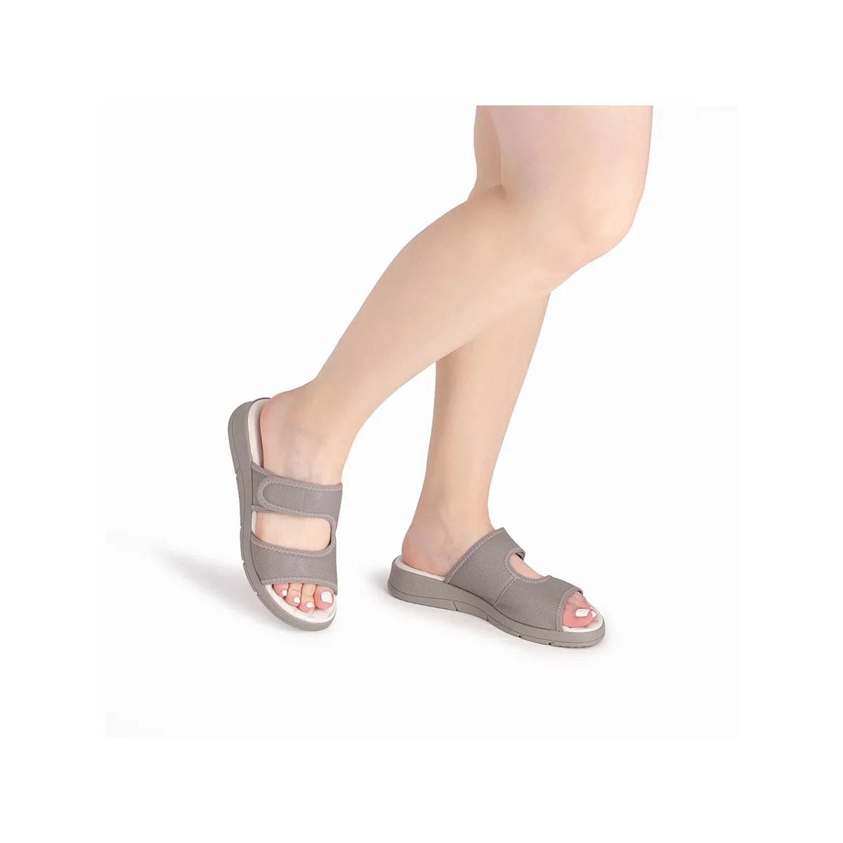 Tamanco Piccadilly Conforto 571010 Concreto Tamanco Piccadilly Conforto 571010 Concreto