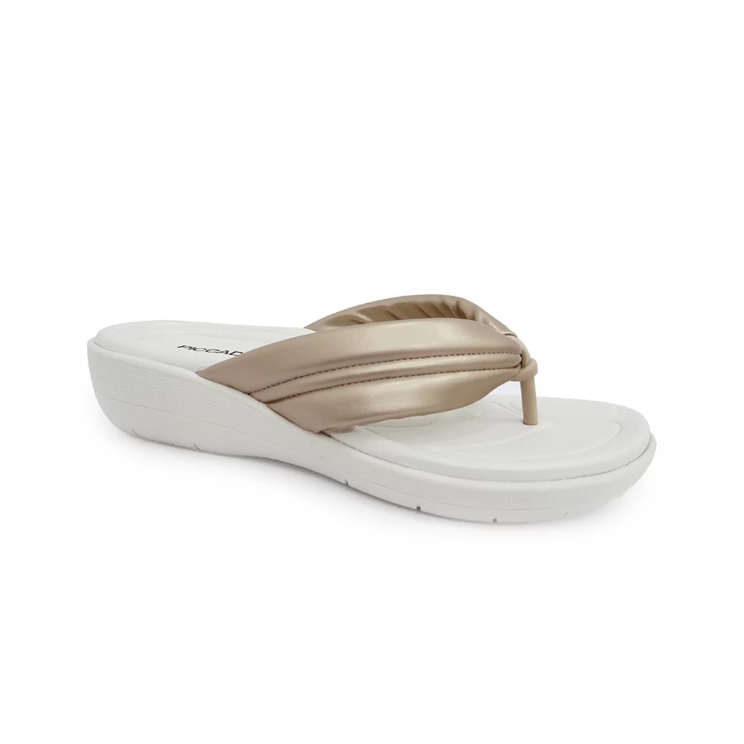 Tamanco Piccadilly Conforto Dedo 239006 Gold
