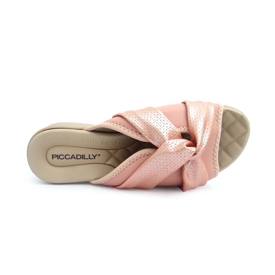 Tamanco Piccadilly Conforto Joanete 571001 Pessego