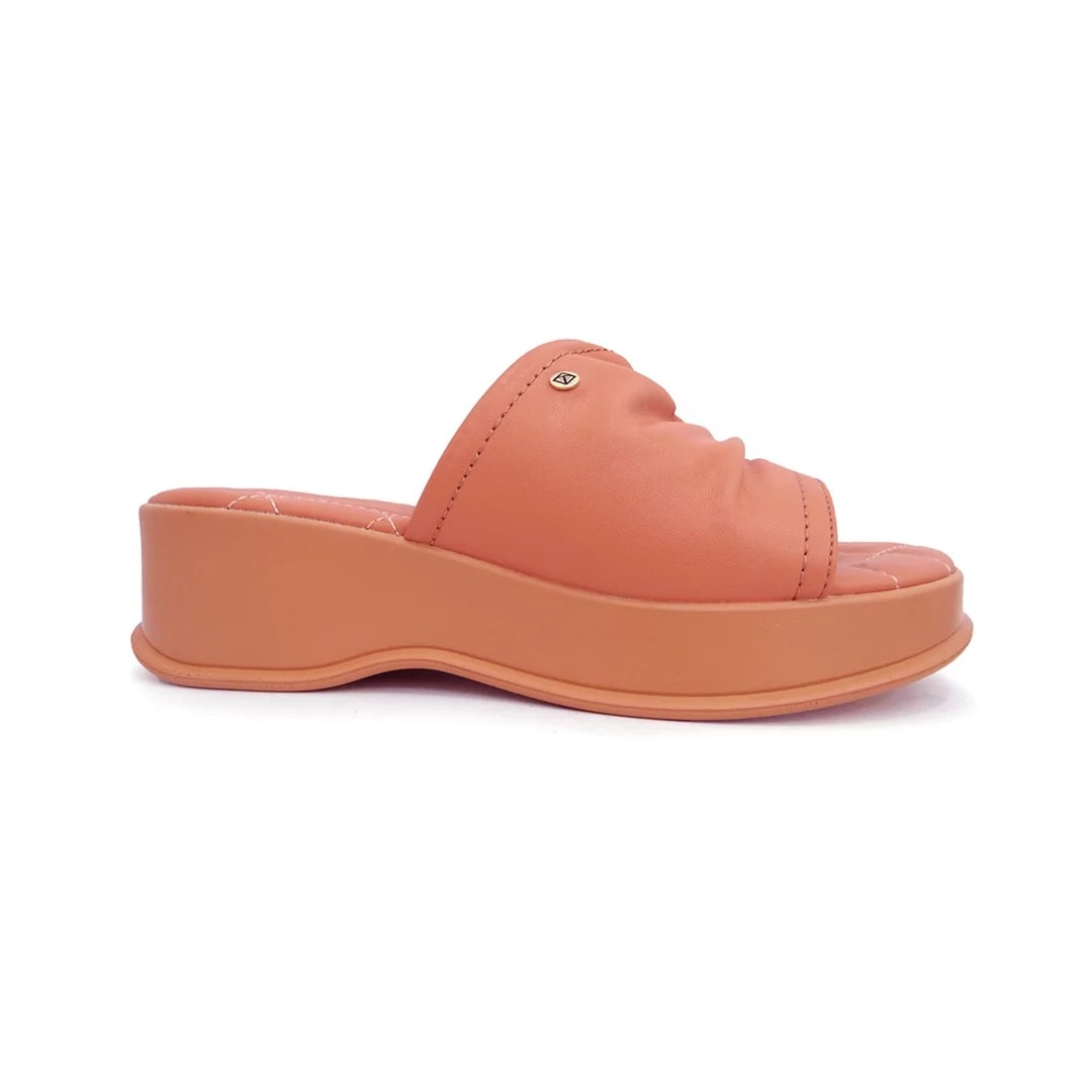 Tamanco Piccadilly Feminino Conforto 307002 Laranja
