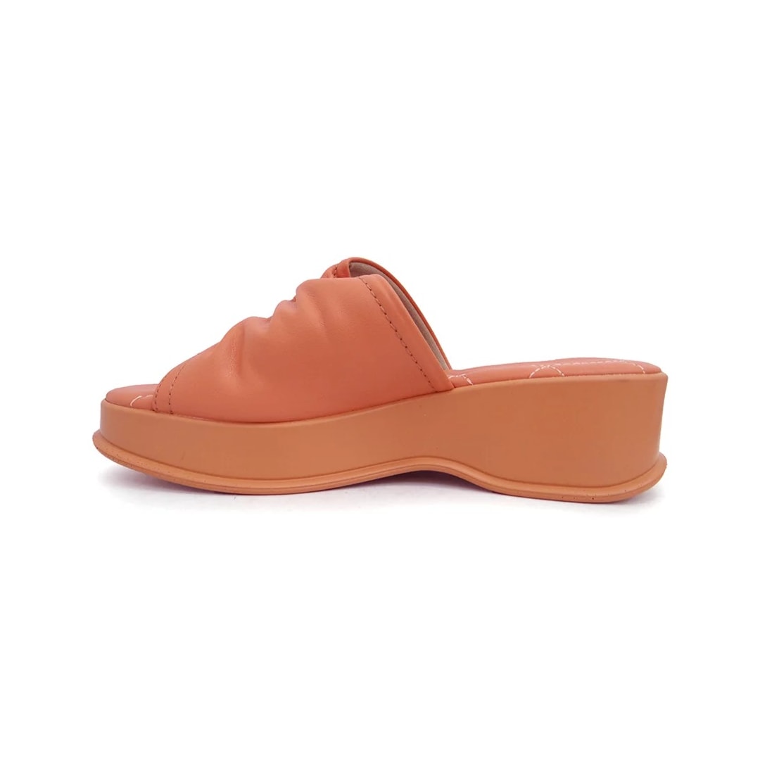 Tamanco Piccadilly Feminino Conforto 307002 Laranja