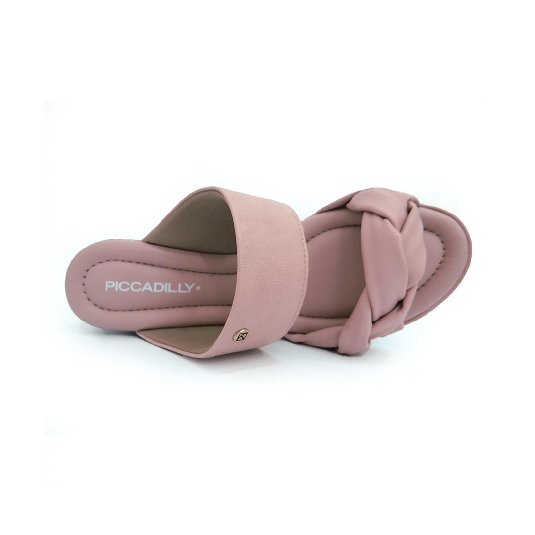 Tamanco Piccadilly Feminino Conforto 408182 Rose