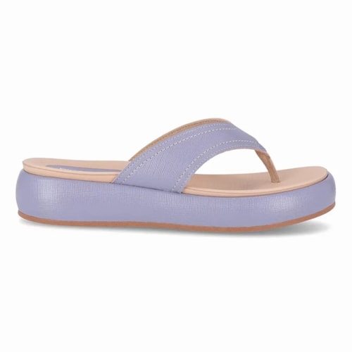 Tamanco Piccadilly Flatform 459001 Quartzo Azul