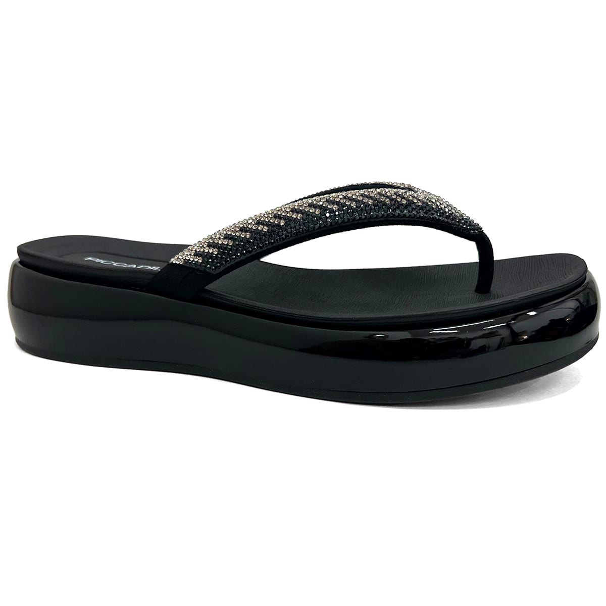 Tamanco Piccadilly Flatform Conforto 459006 Preto Tamanco Piccadilly Flatform Conforto 459006 Preto