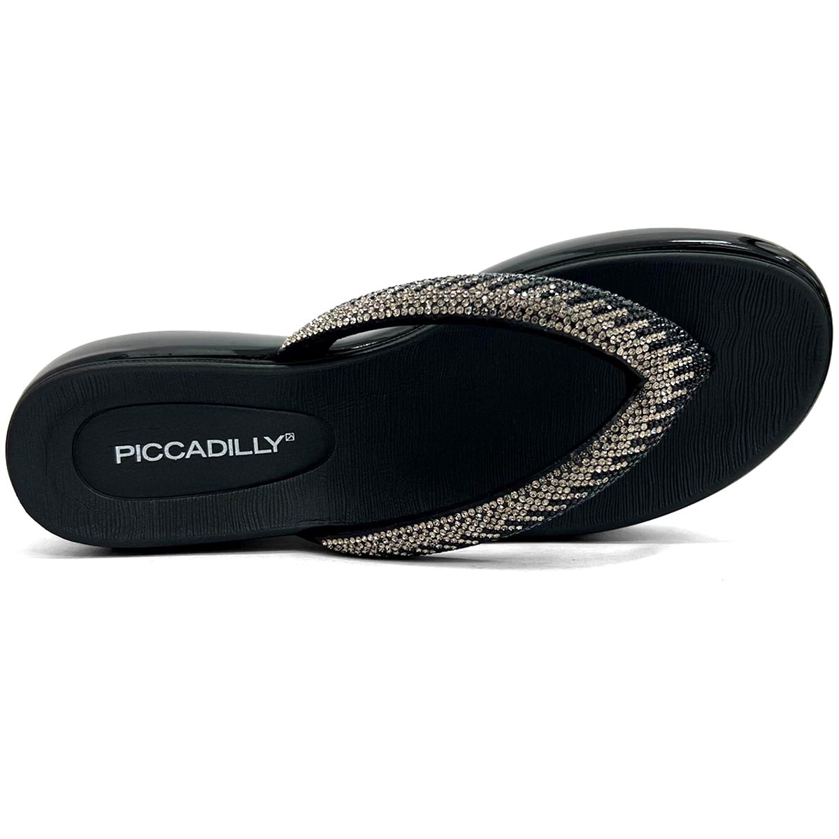 Tamanco Piccadilly Flatform Conforto 459006 Preto Tamanco Piccadilly Flatform Conforto 459006 Preto
