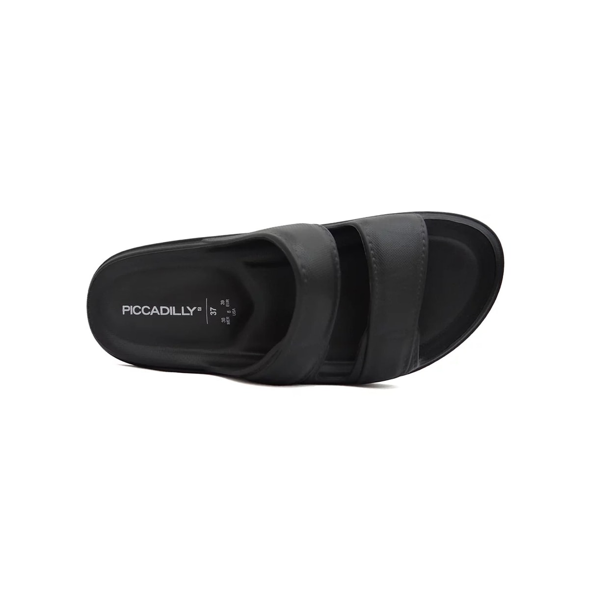 Tamanco Piccadilly Marshmallow C232001 Preto Tamanco Piccadilly Marshmallow C232001 Preto