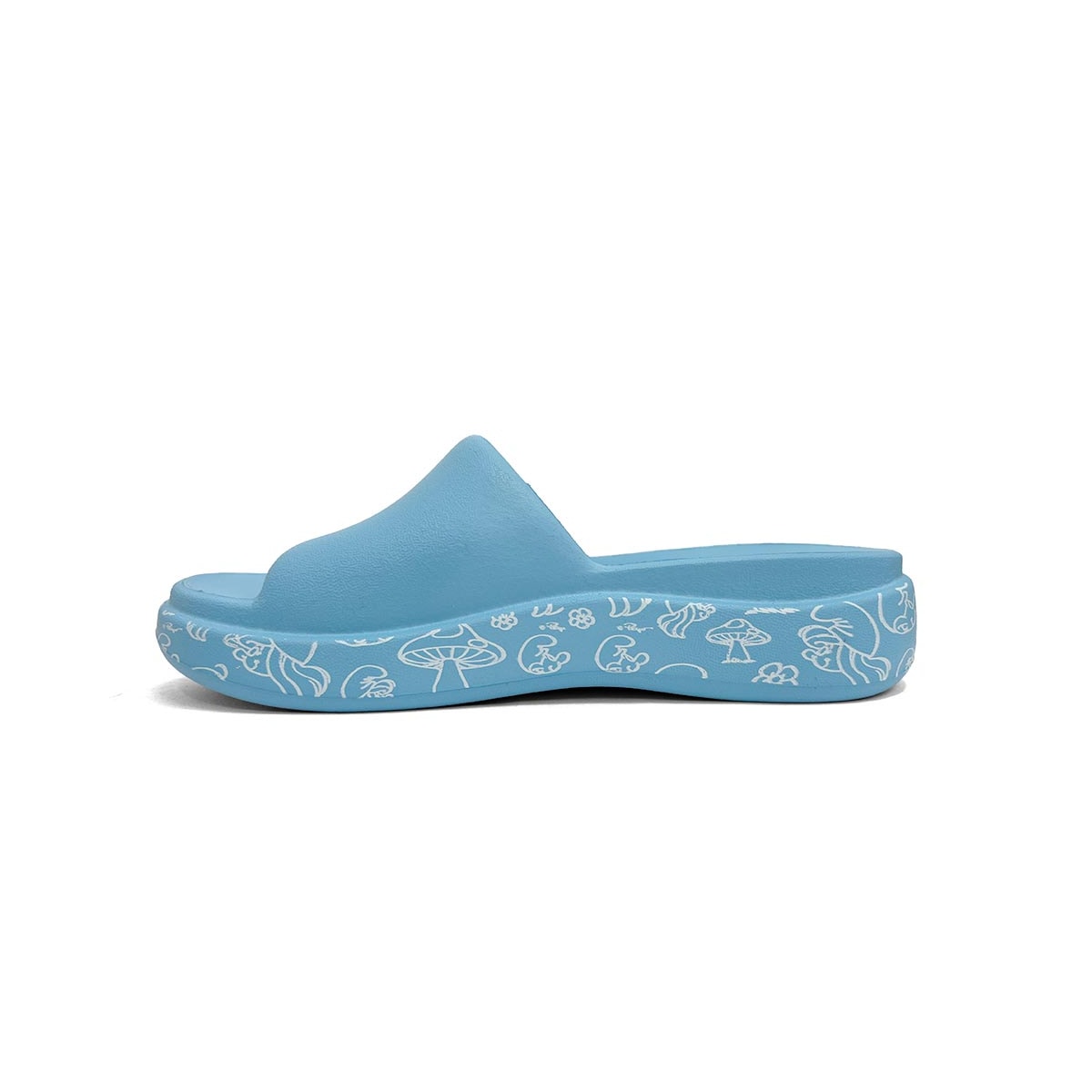 Tamanco Piccadilly Marshmallow Smurfs C221001 Azul Smurf Tamanco Piccadilly Marshmallow Smurfs C221001 Azul Smurf