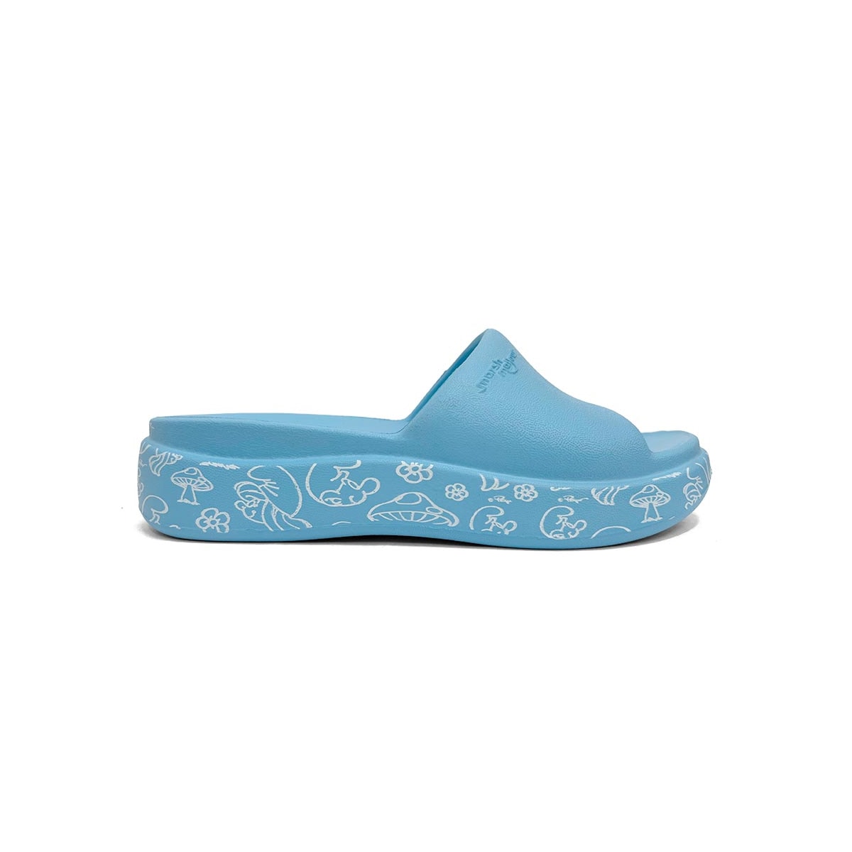 Tamanco Piccadilly Marshmallow Smurfs C221001 Azul Smurf Tamanco Piccadilly Marshmallow Smurfs C221001 Azul Smurf