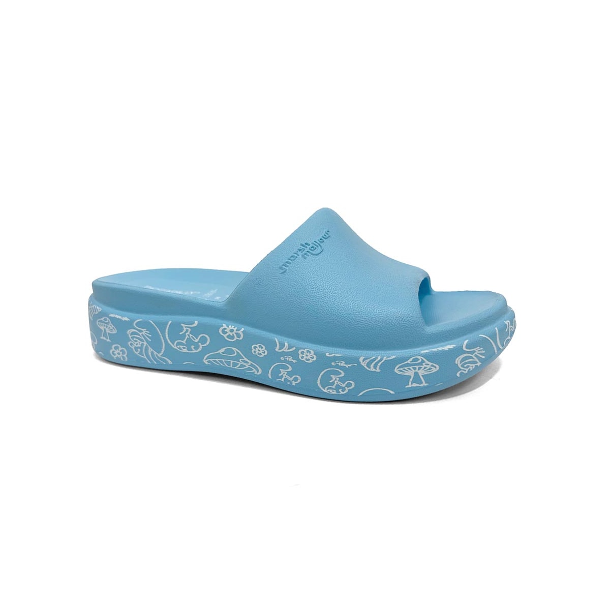 Tamanco Piccadilly Marshmallow Smurfs C221001 Azul Smurf Tamanco Piccadilly Marshmallow Smurfs C221001 Azul Smurf