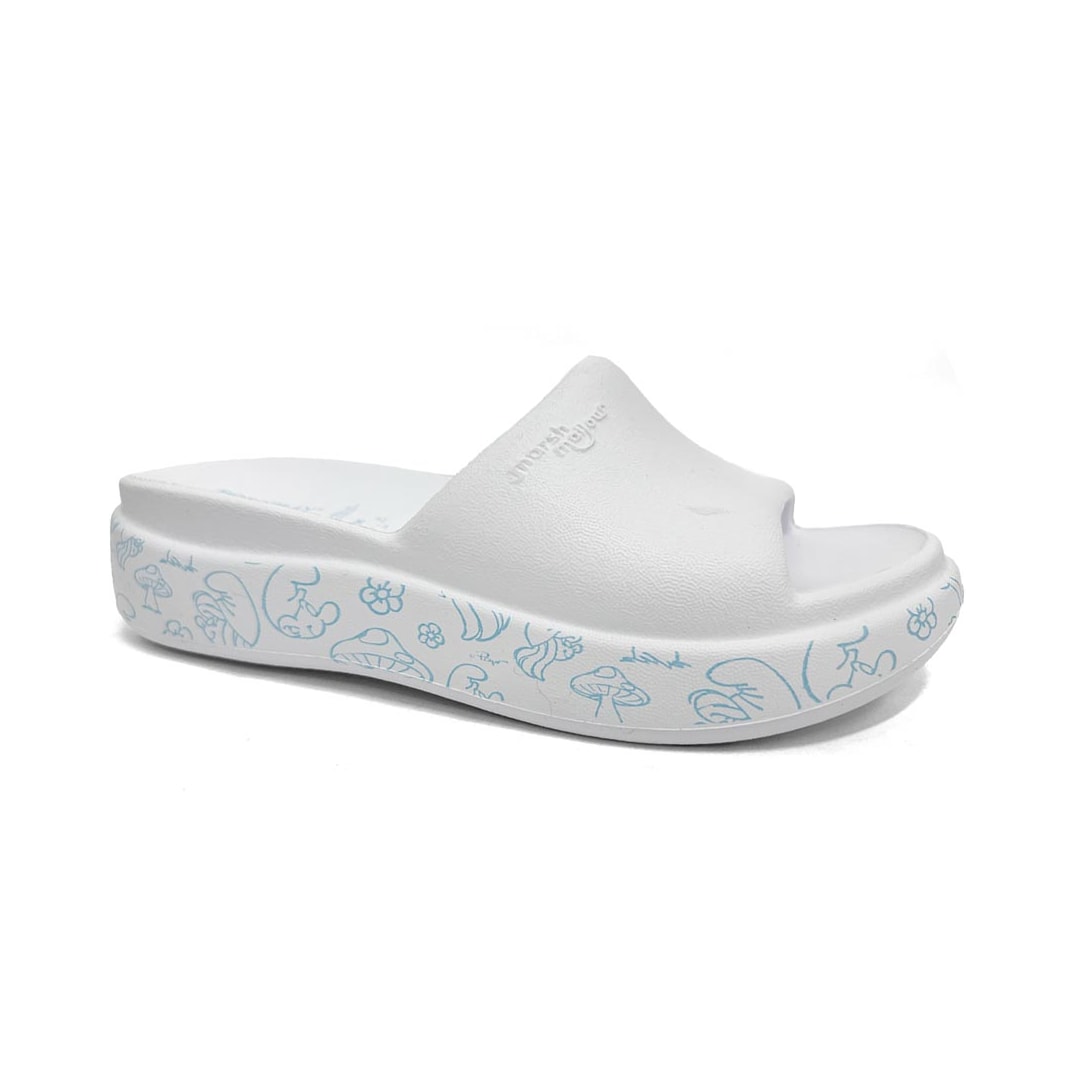 Tamanco Piccadilly Marshmallow Smurfs C221001 Branco