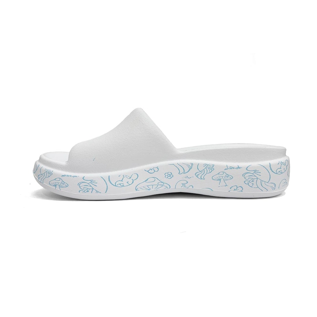 Tamanco Piccadilly Marshmallow Smurfs C221001 Branco