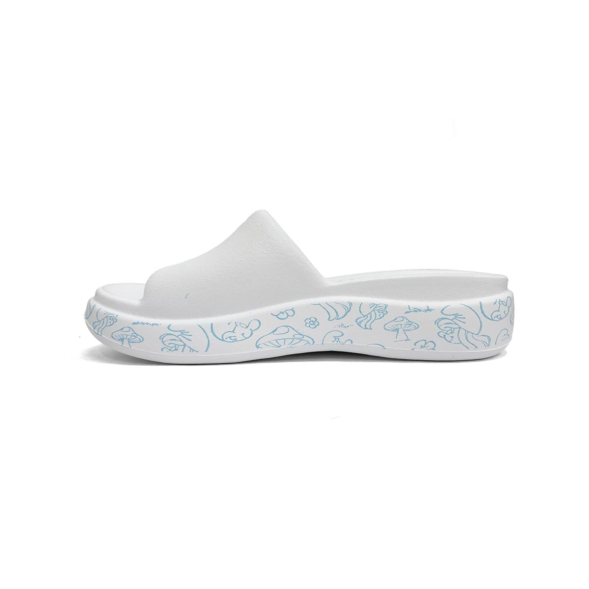 Tamanco Piccadilly Marshmallow Smurfs C221001 Branco Tamanco Piccadilly Marshmallow Smurfs C221001 Branco