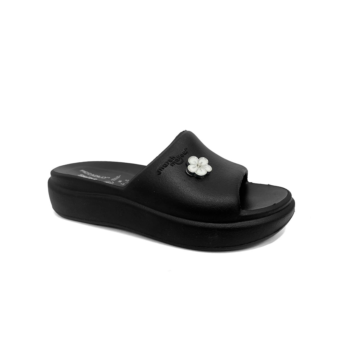 Tamanco Piccadilly Marshmallow Smurfs C221002 Preto Tamanco Piccadilly Marshmallow Smurfs C221002 Preto