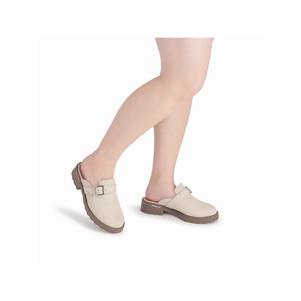 Tamanco Piccadilly Mule 735028 Taupe Tamanco Piccadilly Mule 735028 Taupe
