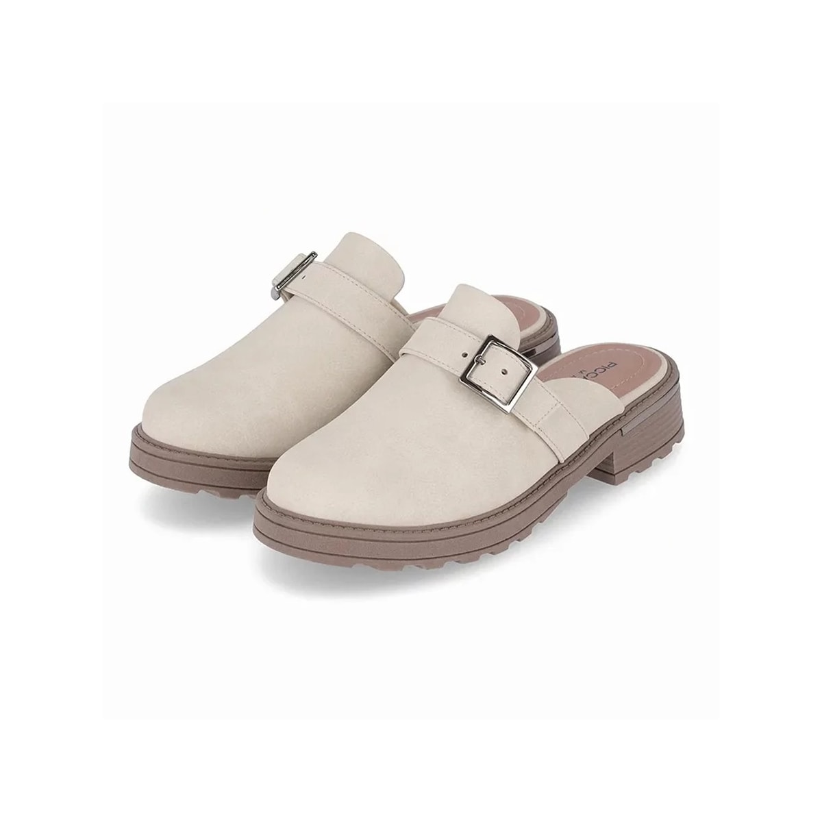 Tamanco Piccadilly Mule 735028 Taupe Tamanco Piccadilly Mule 735028 Taupe