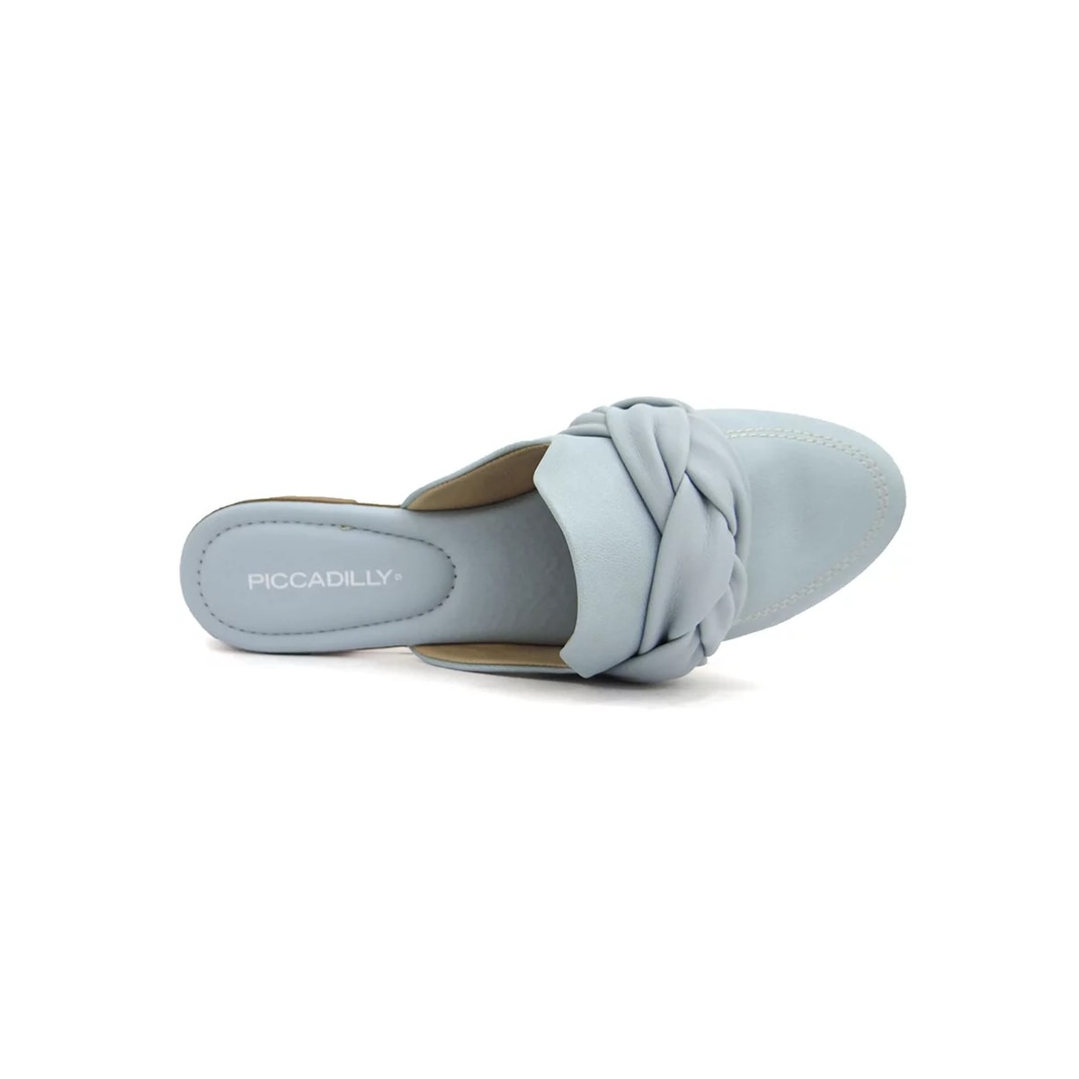 Tamanco Piccadilly Mule Conforto 104014 Azul Tamanco Piccadilly Mule Conforto 104014 Azul