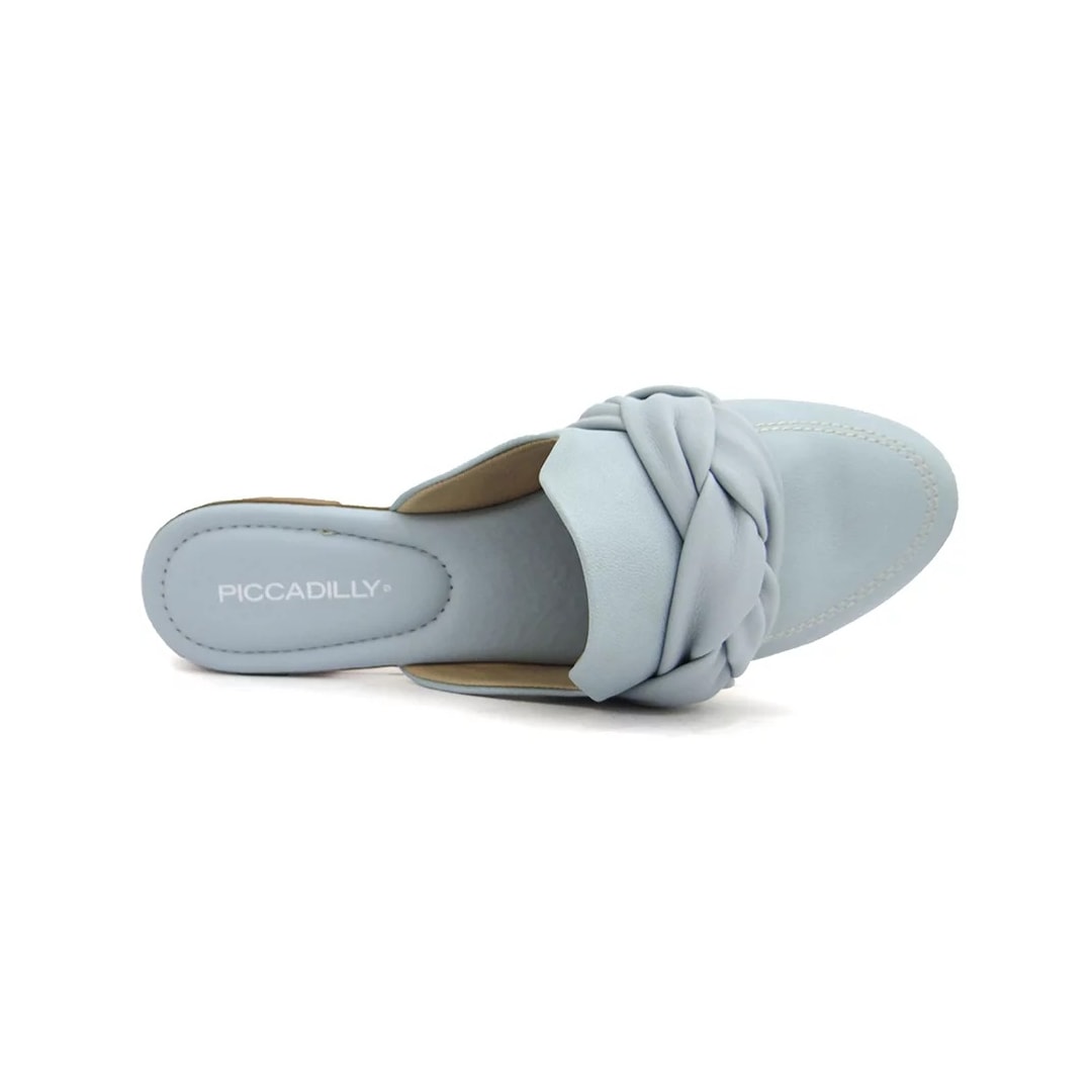 Tamanco Piccadilly Mule Conforto 104014 Azul Tamanco Piccadilly Mule Conforto 104014 Azul
