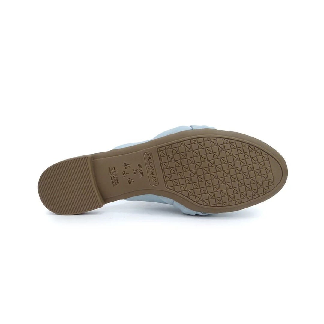 Tamanco Piccadilly Mule Conforto 104014 Azul