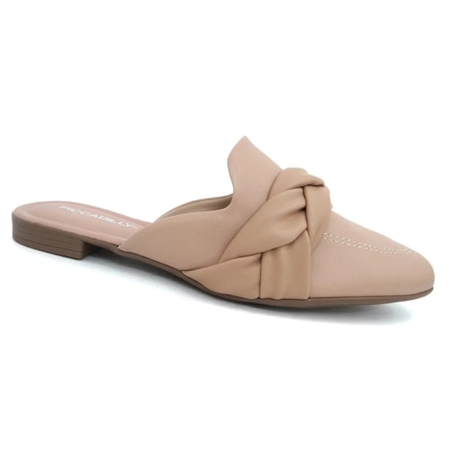 Tamanco Piccadilly Mule Conforto 104014 Nude