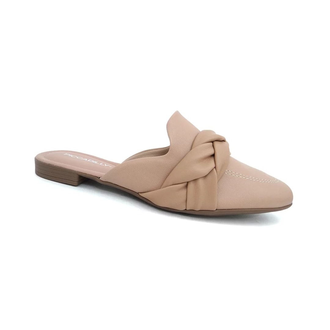 Tamanco Piccadilly Mule Conforto 104014 Nude Tamanco Piccadilly Mule Conforto 104014 Nude