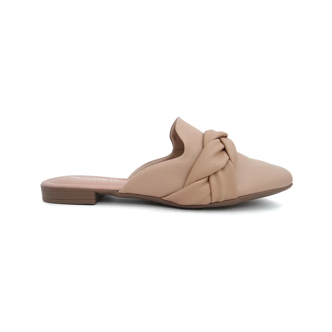 Tamanco Piccadilly Mule Conforto 104014 Nude