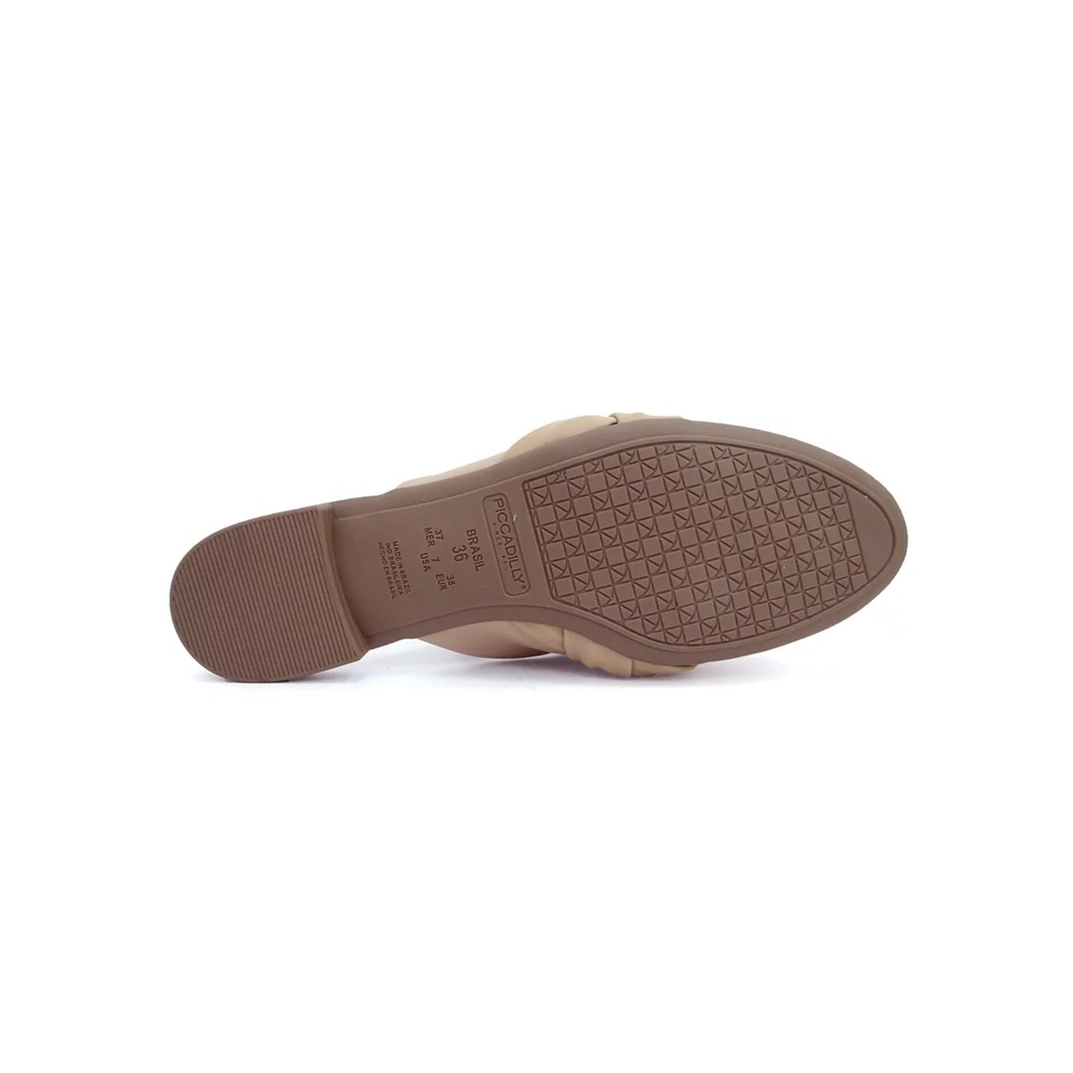 Tamanco Piccadilly Mule Conforto 104014 Nude