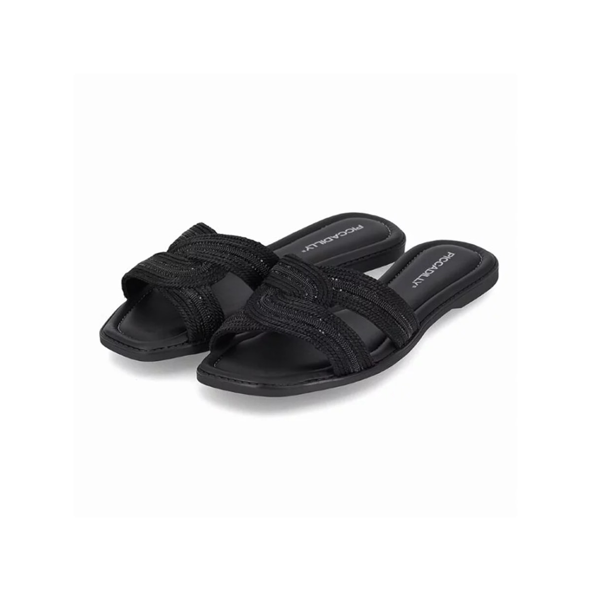 Tamanco Piccadilly Rasteira 508047 Preto Tamanco Piccadilly Rasteira 508047 Preto