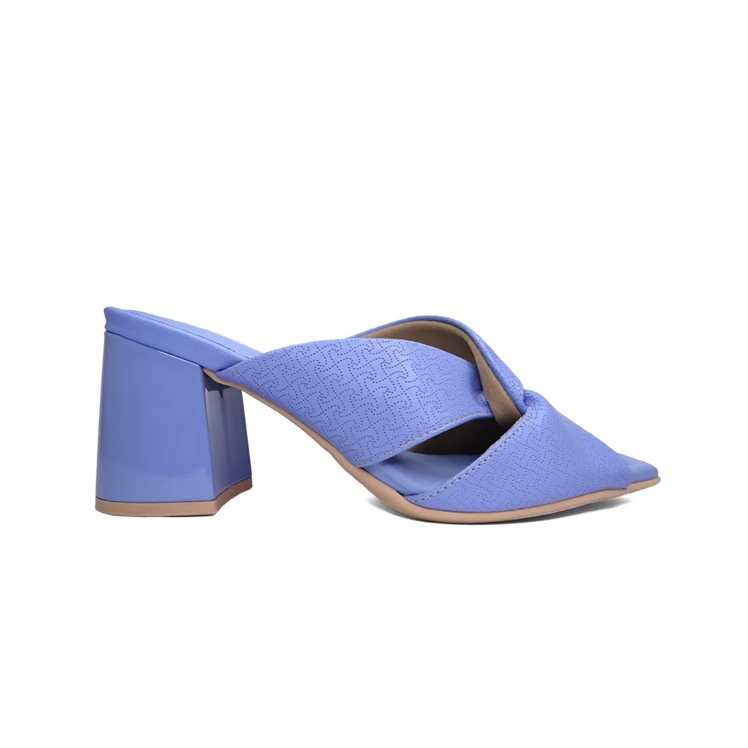 Tamanco Piccadilly Salto Bloco 626030 Hortensia