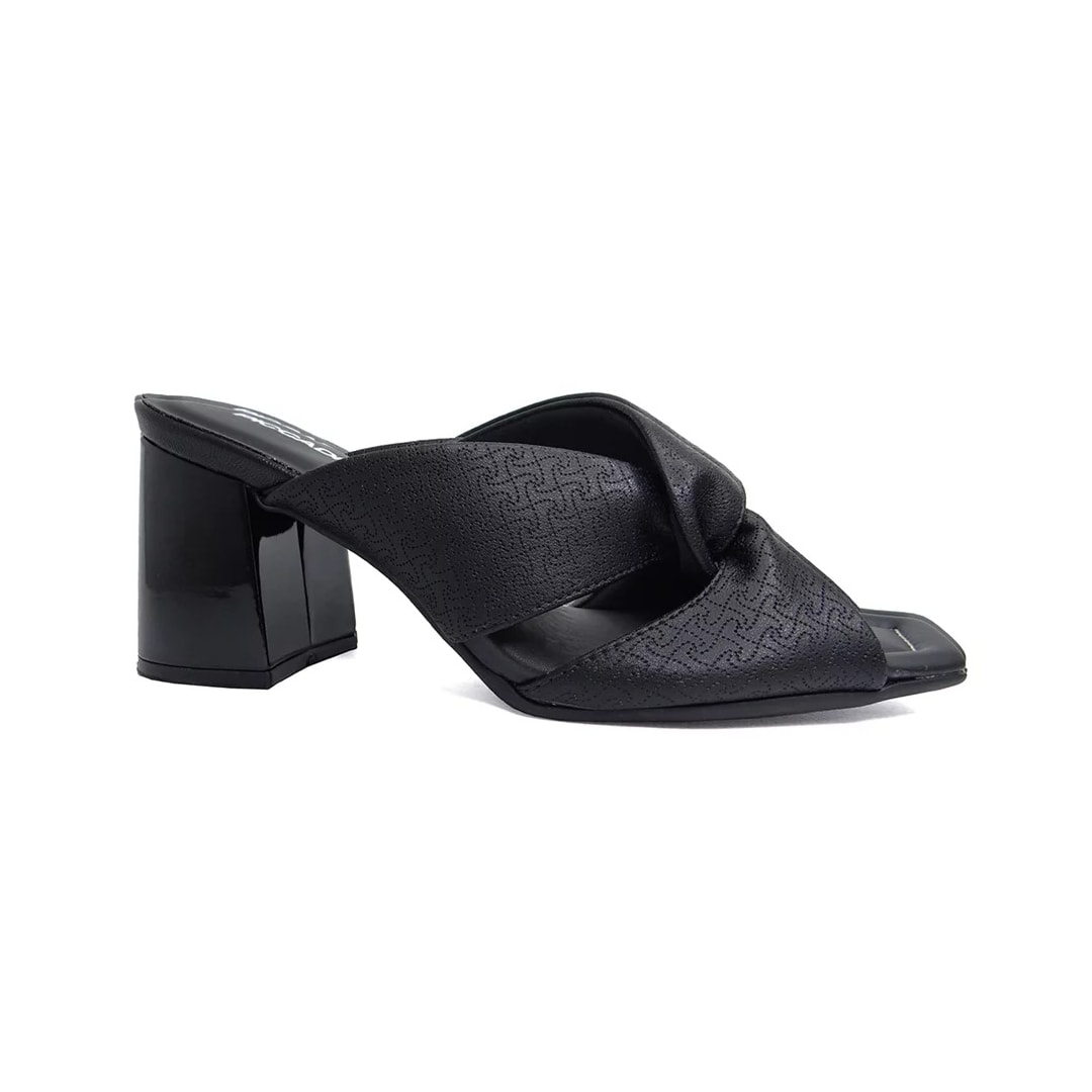 Tamanco Piccadilly Salto Bloco 626030 Preto