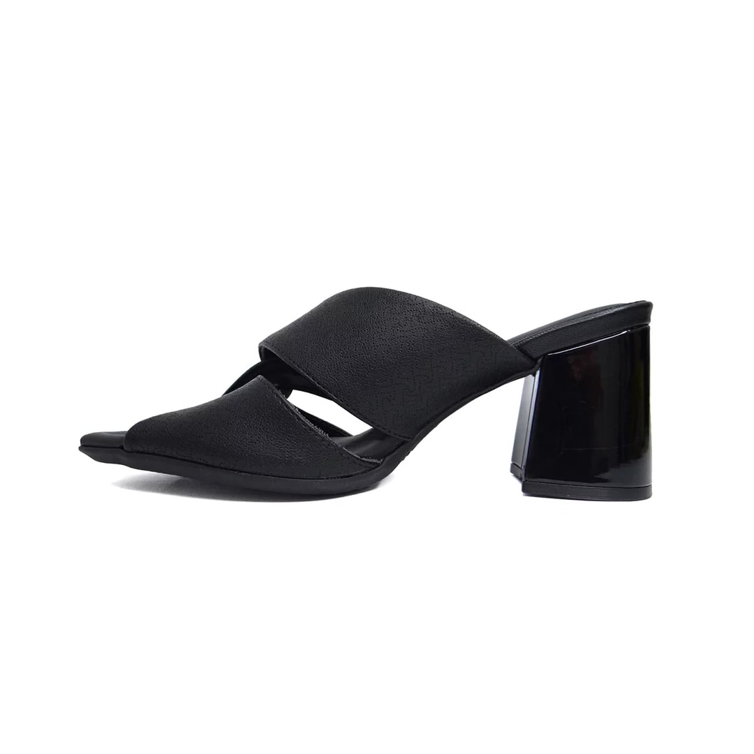 Tamanco Piccadilly Salto Bloco 626030 Preto
